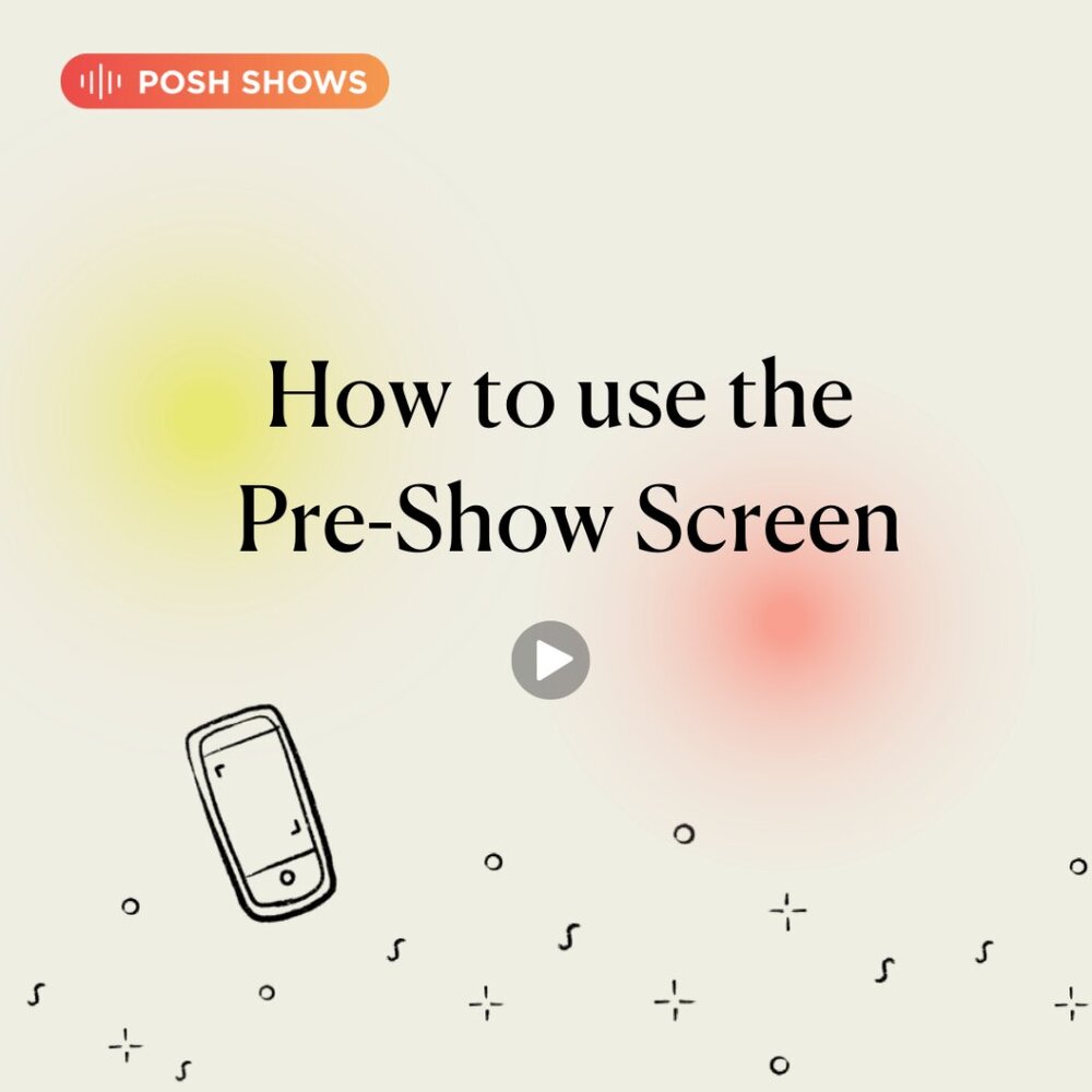 #PoshTip - How to use the Pre-Show Screen